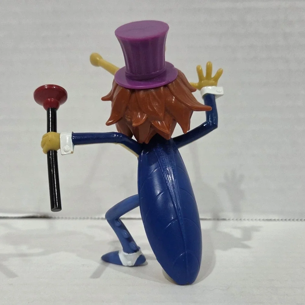 Beat Bugs Jasper the Cricket Action Figure Netflix Series Toy Purple Top Hat